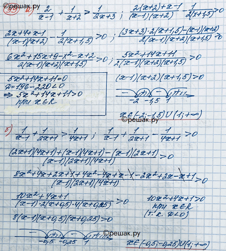 Изображение Упражнение 99 Повторение ГДЗ Никольский 10 класс